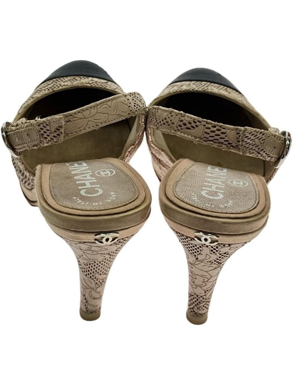 Chanel Ring Back Strap Sandals - Picture 4 of 10